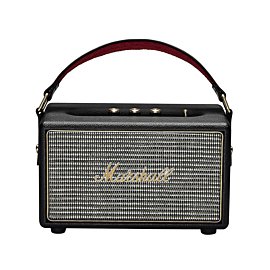 Marshall Kilburn II 36W Portable Bluetooth Speaker (IPX2 Water Resistant, Carrying Strap, Stereo Channel, Black & Brass)