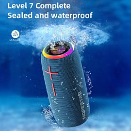 LOERSS 5.0 Bluetooth Speaker Hifi Stereo Sound Loudspeaker Extra Bass Soundbar Waterproof Portable Subwoofer Game Music Outdoor