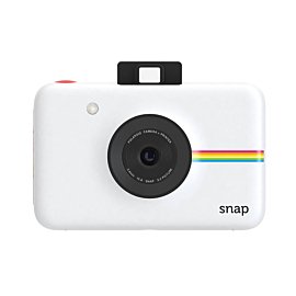 Snap White Instant Digital Camera in White