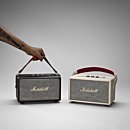 Marshall Kilburn II 36W Portable Bluetooth Speaker (IPX2 Water Resistant, Carrying Strap, Stereo Channel, Black & Brass)