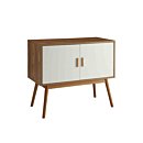 Simple Short TV Board Combine Book Shelf