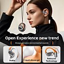 new AI translation wireless headset, supports 144 language translation, with LED power display, touch control, and ultra-long battery life