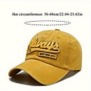 Stylish Embroidered Snapback Caps Adjustable Best Gift Washed Distressed Polyester, Breathable Mesh, Four Seasons Wear, Hand Washable, Ideal for Sports and Casual Attire,